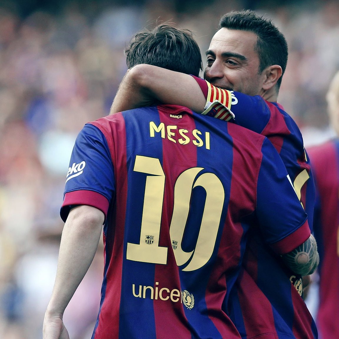 Xavi & Messi 