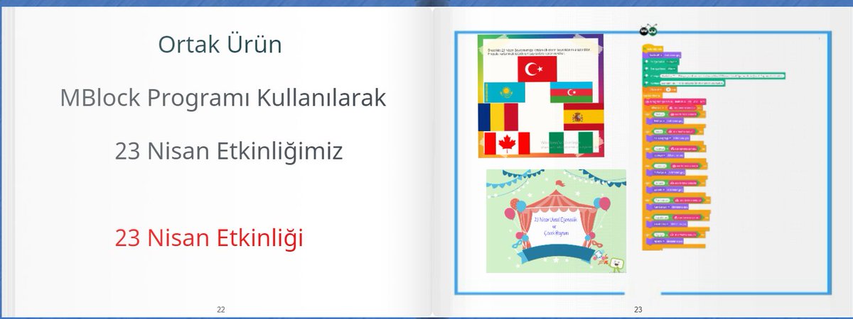 Ortak Ürünümüz 23 Nisan Ulusal Egemenlik ve Çocuk Bayramı