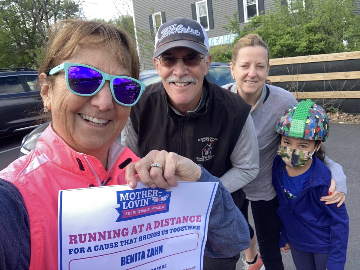 benitazahn's tweet photo. Got it done! Such fun! #kellysangels #MLvirtual5k https://t.co/KViOdysBDT