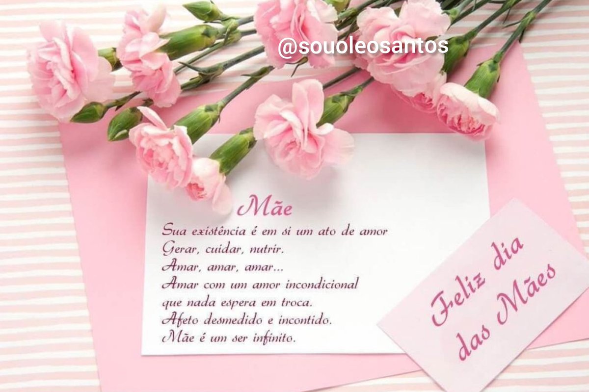souoleosantos's tweet photo. UM SUPER FELIZ DIA DAS MÃES!
#mãe #guerreira #protetora #gentil #amorosa #flowers #benção #mothersday #souoleosantos https://t.co/wNRrWpCOvg