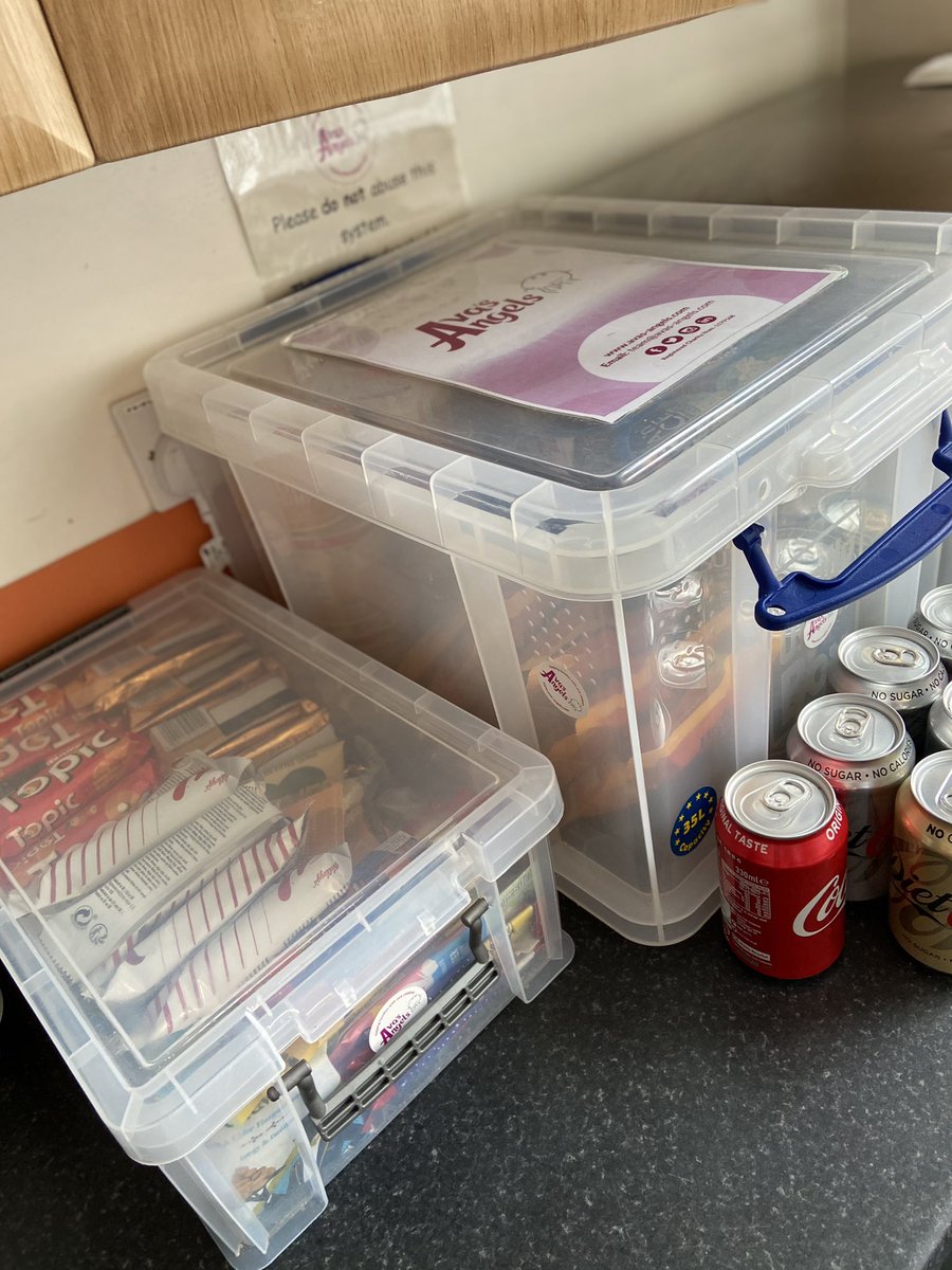 AvasAngels_com's tweet photo. Not only is it great to stock up and sort supplies for families with children on the intensive care unit, but when asked about Ava’s Angels, I love to talk about Ava. Fills me with pride every time I visit #birminghamchildrenshospital #BCH #PICU #BWCH #ALL4AVA @BWC_NHS @PICU_BCH https://t.co/irPkFaZYay