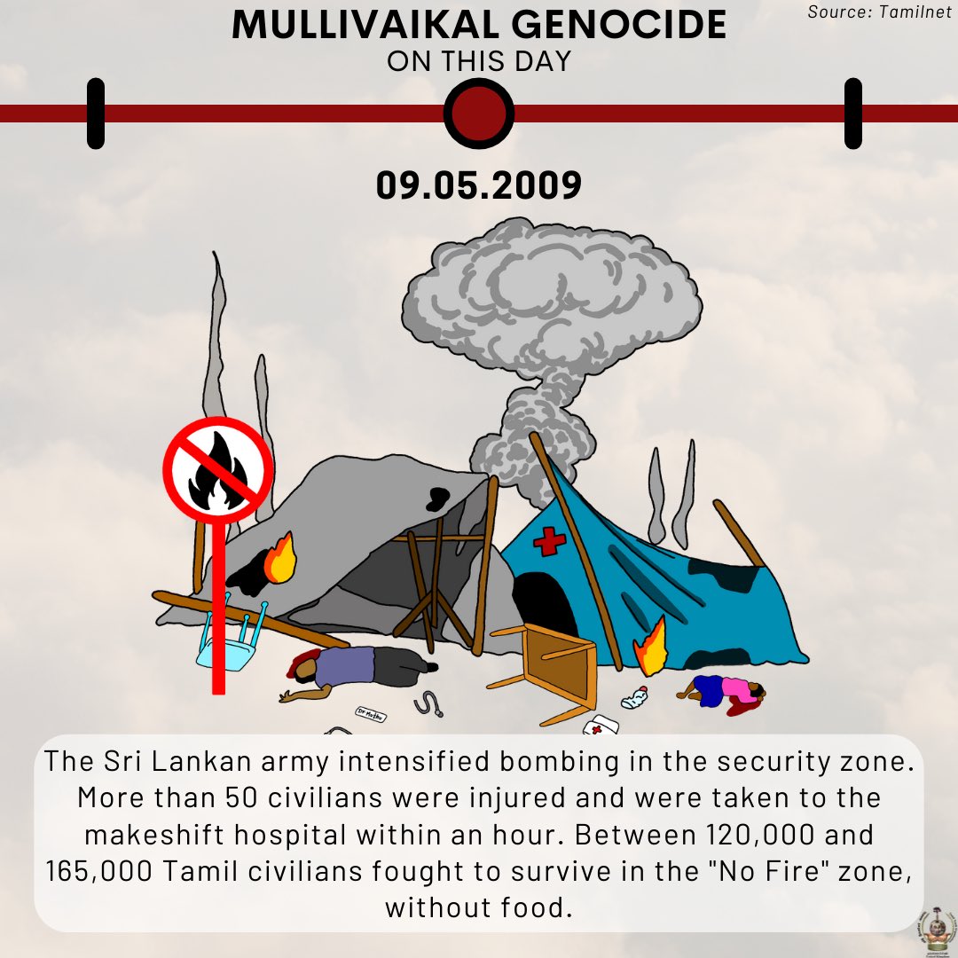 Most haunted days in #NoFireZone 

#TamilGenocideRemembranceMonth #tamilgenocide #Mullivaikkal