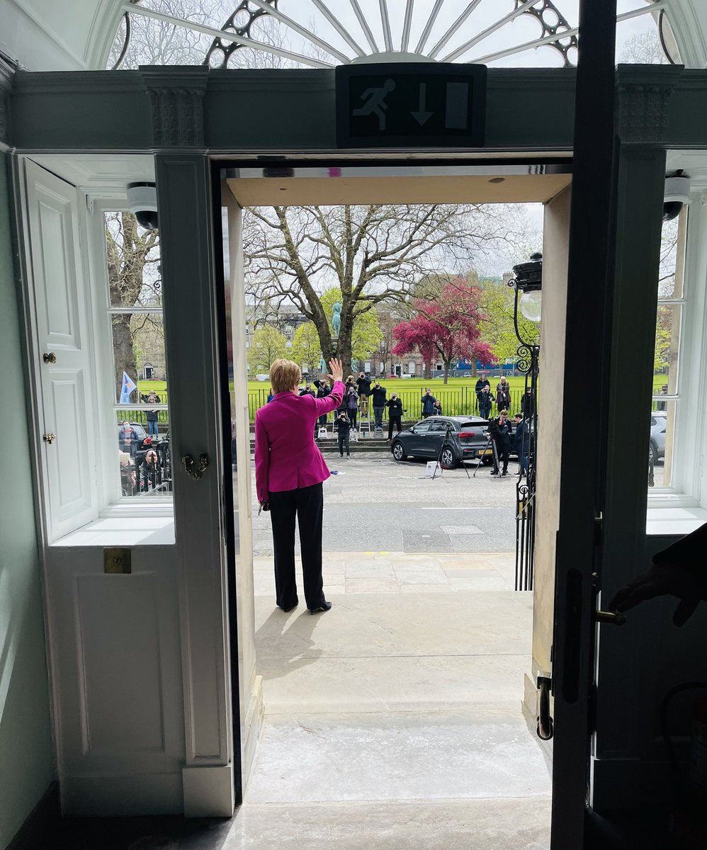 Arriving back at work. Lots to do. #ButeHouse