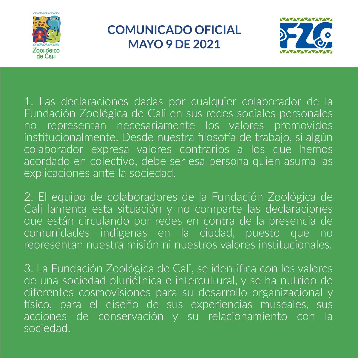 Zoológico de Cali tweet media