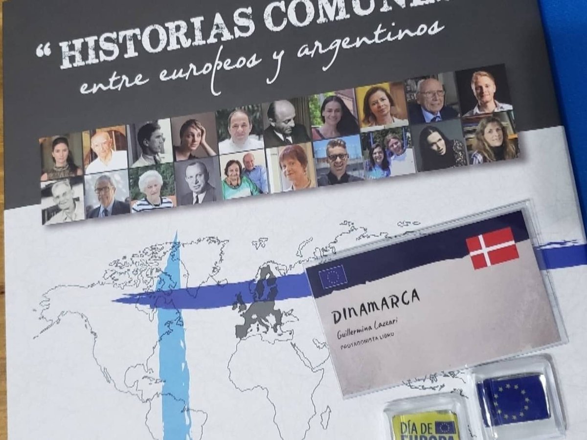 GuilleLazzari's tweet photo. Hoy se celebra el #DiaDeEuropa2021 y quisiera recordar este hermoso proyecto junto a @majkengilmartin el equipo de la embajada de 🇩🇰, con Grete y @DKAmbArgentina y con el club @BocaJrsOficial UN TRABAJO EN EQUIPO 🇦🇷⚽🇩🇰 https://t.co/q7GxUg6bp7 https://t.co/Dn0h3Ff6HK