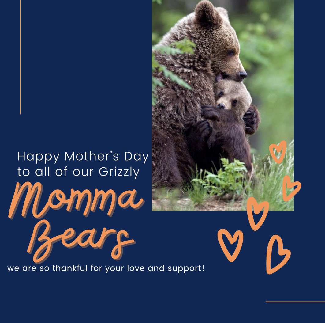 GlennGrizCheer's tweet photo. We love our Grizzly Mommas! 🧡 https://t.co/cowNqDVrjt