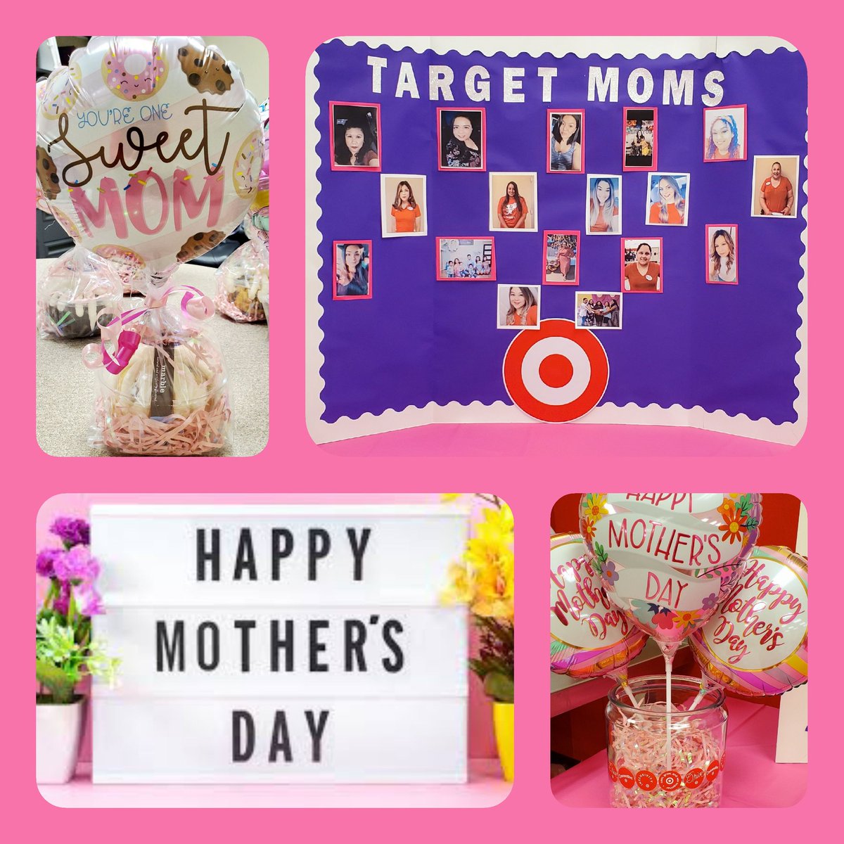 Happy Mothers Day. This weekend we celebrated our Working Moms by handing out Bundt cakes & cards. #g392workingmomscoalition #d305workingmoms #targetmoms