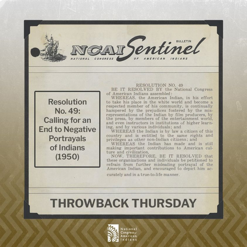 BradGGallant's tweet image. Pretty sure if #Indigenous whined as loudly as golfers put out by the pandemic, this 1949 @NCAI1944 declaration on the need to end #IndigenousMascots #NativeMascots would have been successful 70 years ago. @Fordnation @PGATOUR