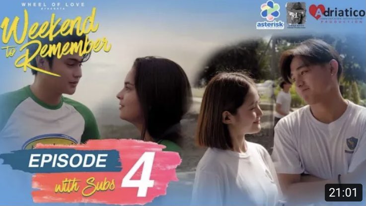 PinoyBLSeries's tweet photo. Weekend to Remember (2021) | Episode 4: Check the Label @asterisk_ph @WheelOfLoveS1 

#WeekendtoRememberEp4

https://t.co/JrlSiAvznl https://t.co/hhDfwbhqpi