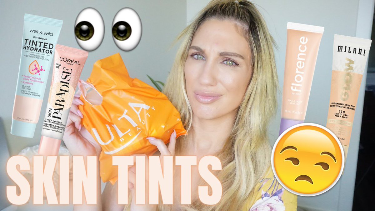 BySamanthaMarch's tweet photo. WHAT'S UP WITH ALL THESE SKIN TINTS? // RIDICULOUS ULTA HAUL https://t.co/6sKAimD7GA via @YouTube Let's chat about all these #skintints okay? #ultahaul https://t.co/nT17qdwwFN