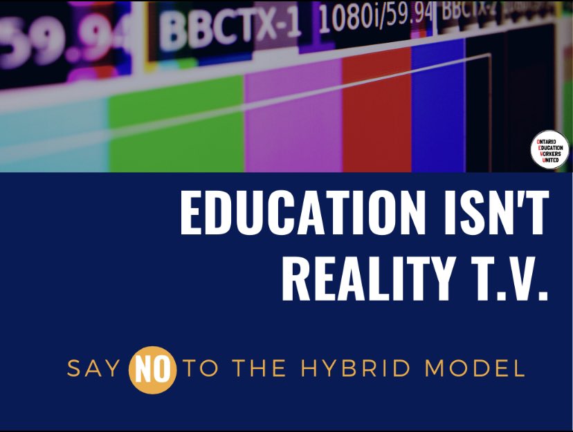 ClancyMichaela's tweet photo. If something requires a lot of extra work and produces a low quality, almost useless product, one would think it shouldn’t be an option on the table. 

@Sflecce allows hybrid models to be offered in school boards across #onted. Students deserve better than this. @ETFOeducators https://t.co/ughEPhv6Fr
