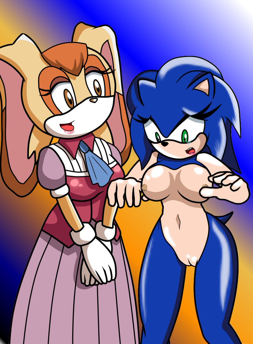 Female Sonic A re-upload pic from the artist xxbluespinxx. 