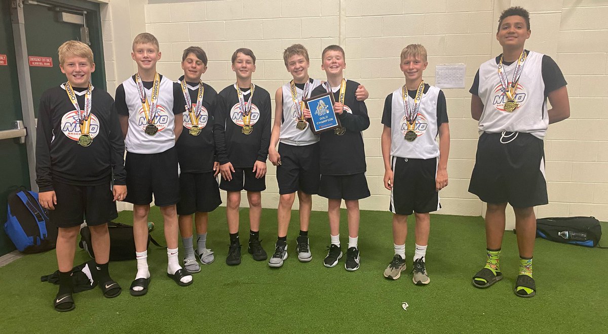 Showtime Dragon Classic Champions 6th grade group.