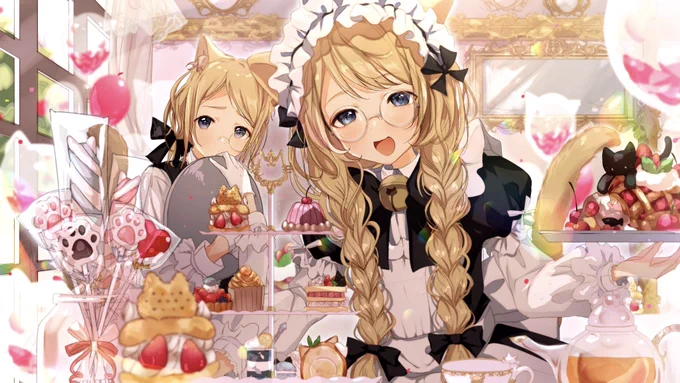 #メイドの日 
メイド服大好き 