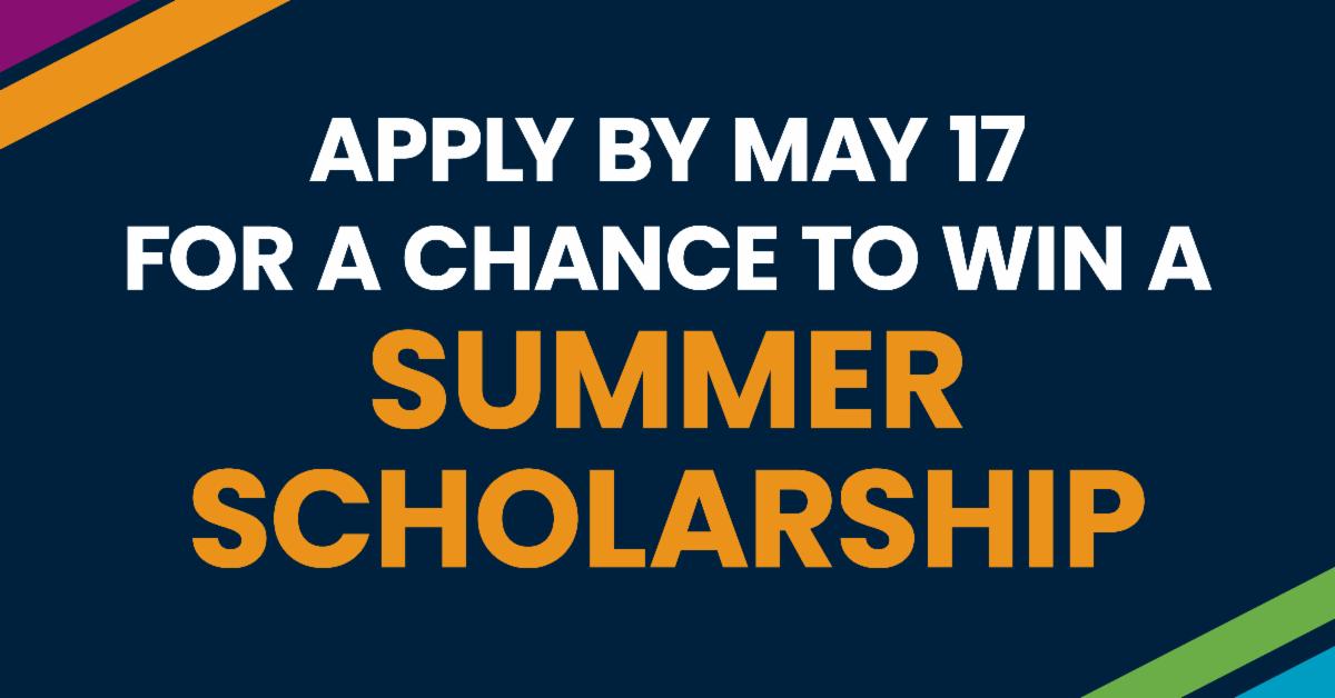 germannacc's tweet photo. Summer Scholarships! Apply and register by May 17 for a chance to win a $500 summer scholarship. Learn more and register today: https://t.co/OJN1a4Rx2q https://t.co/VqD31DULJG