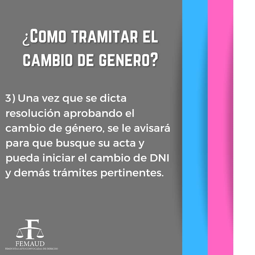 Femaud_unt's tweet photo. Hace 9 años entraba en vigencia de la Ley 26.743 que establece que toda persona tiene derecho a ser tratada de acuerdo a su identidad de género, y en particular, a ser identificada de ese modo en los instrumentos que acreditan su identidad respecto de el/los nombre/s de pila * https://t.co/HgQE0tO4JW
