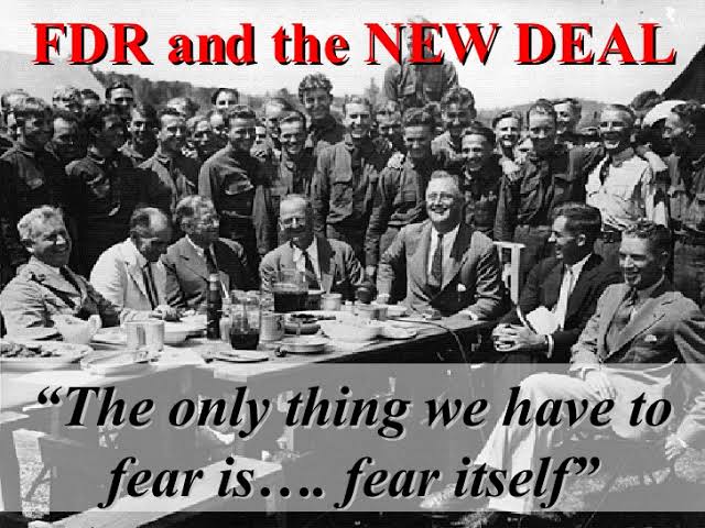 USA spent billions of dollars in the 1930's on infrastructure projects under the 'New Deal' policy of Franklin D. Roosevelt government to come out of the economic collapse that occurred due to the Great Depression. The result of that initiative was 20 million jobs!(2/11)