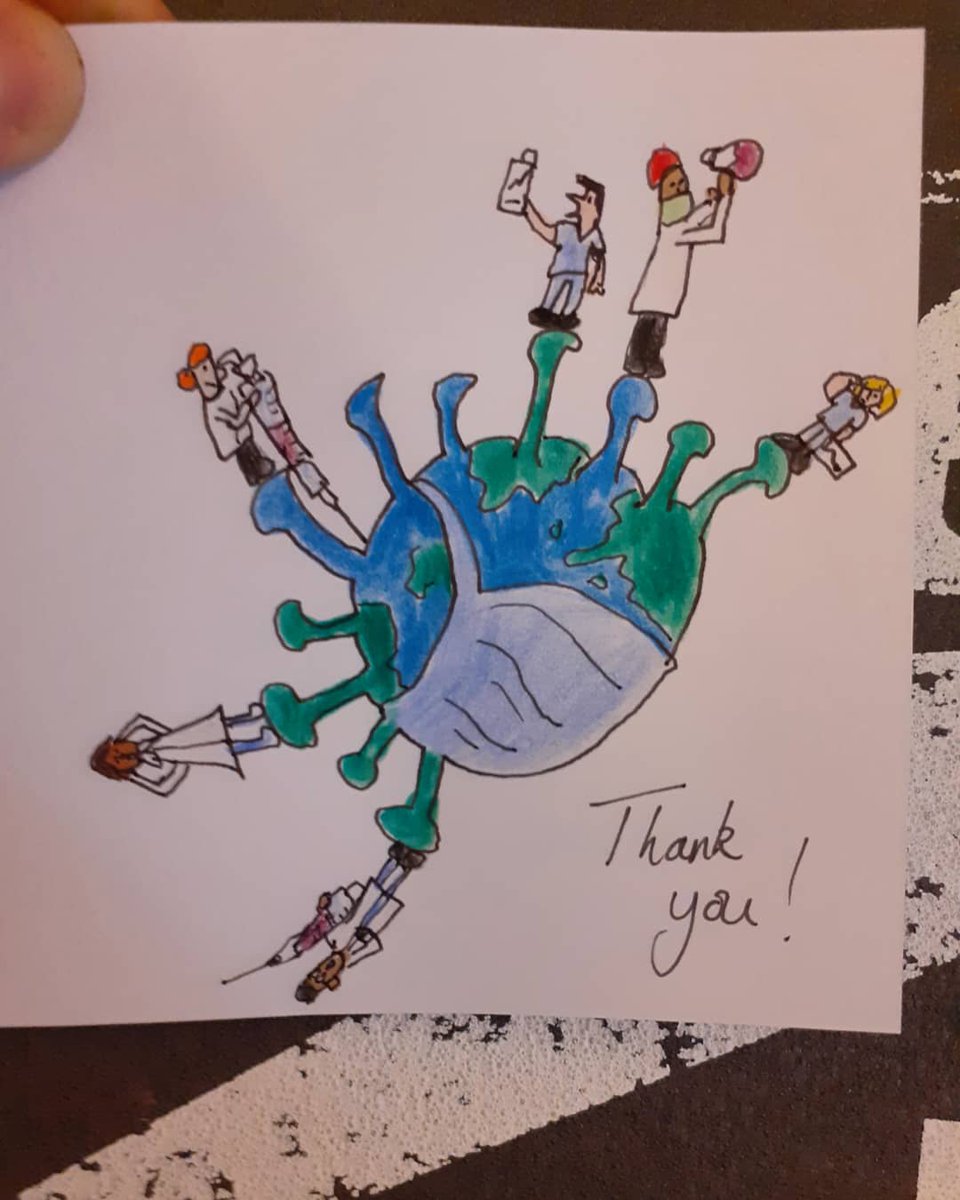 RosaCol06796101's tweet photo. Love making thank you cards for my doctors 🙂 #NHS #thankyouNHS https://t.co/8ottY0t4ip