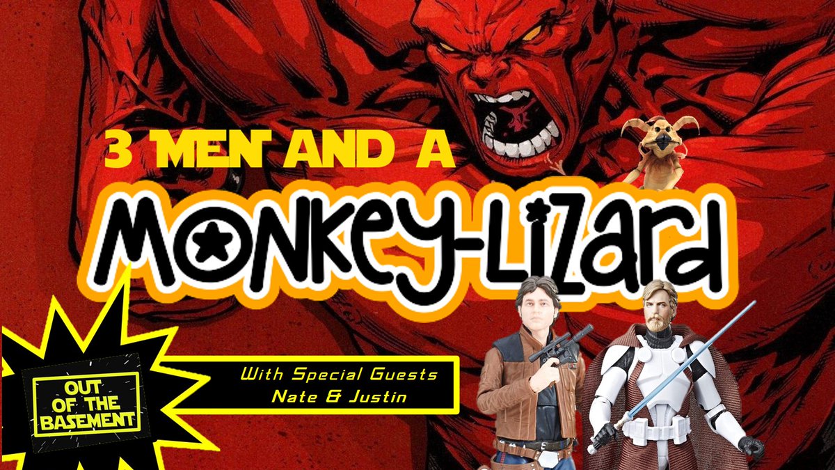 Next Saturday May 15th our buddies <a href="/OOTBCast/">Out of the Basement</a> will be joining 3 Men and a Monkey Lizard!!!
We will each be sharing our Top 10 Black Series of 2021 so far!
<a href="/Sean_Solo8/">Sean Solo8</a> <a href="/SalaciousRum/">Salacious Rum</a> <a href="/OakhurstStudios/">Vern Rants!</a> #livestream #starwars #blackseries #actionfigures #marvellegends #mcu