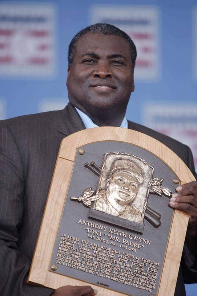 Happy Heavenly Birthday to the great Tony Gwynn. Let\s win the game for him  