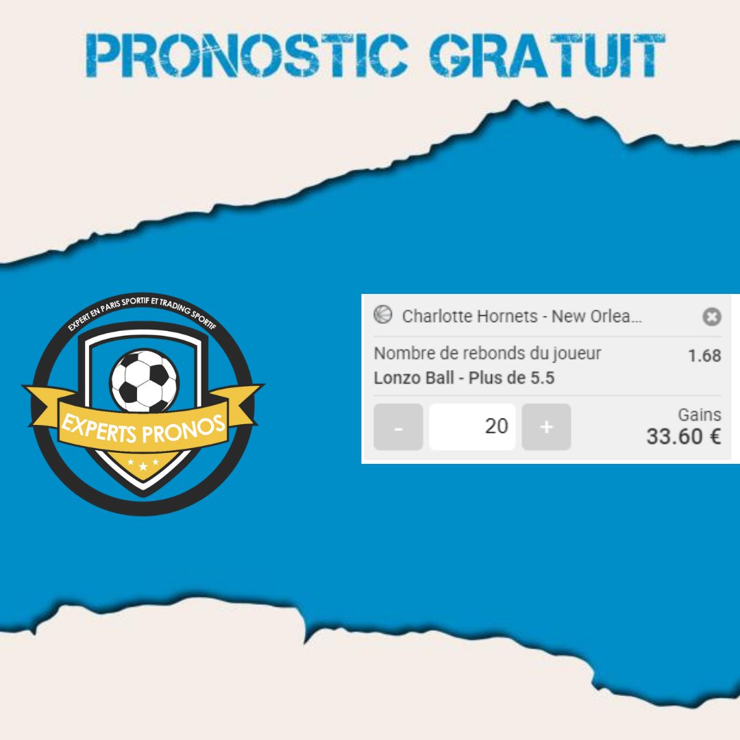 pronos_experts's tweet image. Salut la team! nouveau prono public! En NBA, avec une belle value! Gérez vos mises, ça devrait glisser ;) #TeamParieur