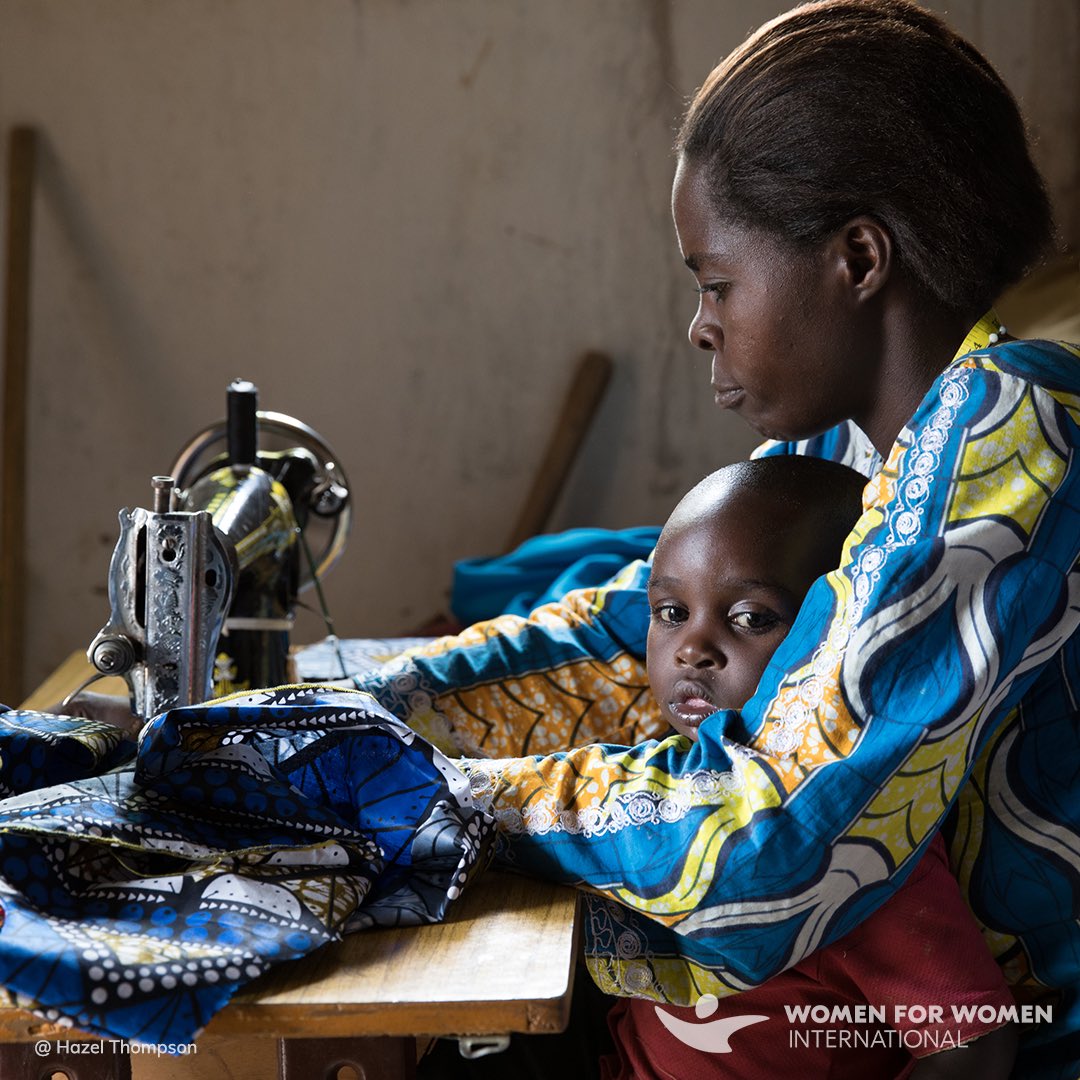 WomenforWomen's tweet photo. Mothers make up 80% of participants in our program. In war-torn countries, they reinvest their power to create a better future for their children and are role models for what women can achieve when we use our voice. Join us in celebrating them! https://t.co/yx3CfHXKgy