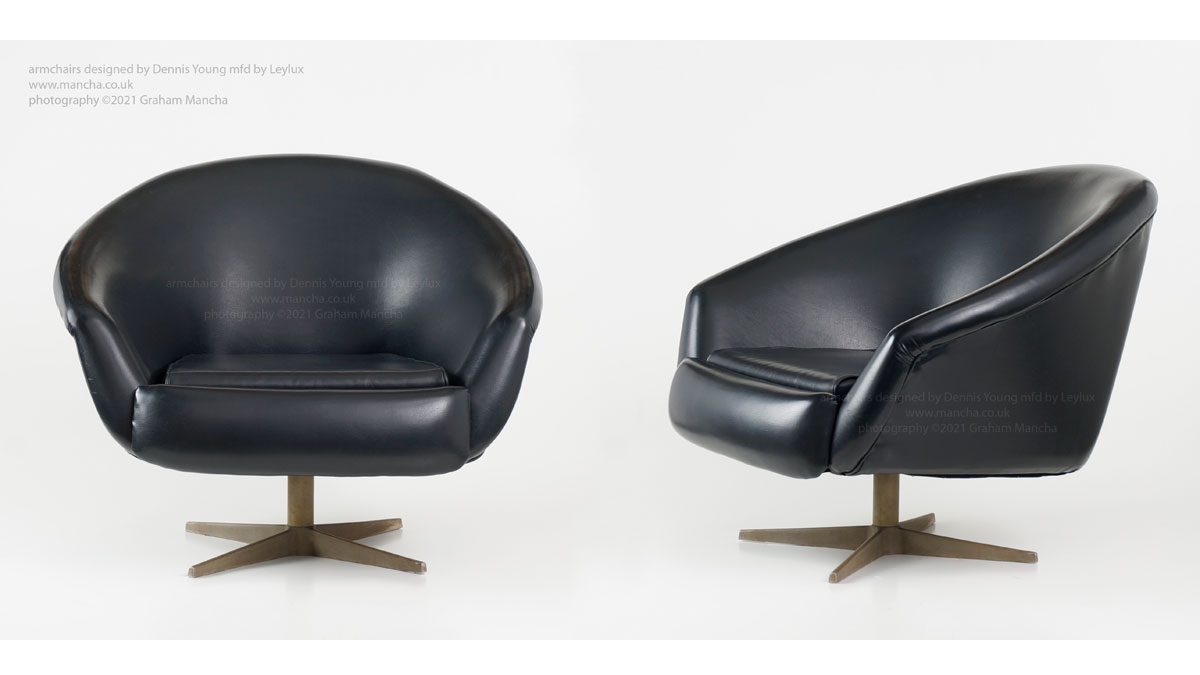 Graham Mancha on Twitter: "Pair of lounge #chairs #design by Dennis Young.  Manufactured by Leylux. Original condition. Rare #midcentury  #Britishdesign. FOR SALE https://t.co/EqK02KN7UE https://t.co/BviEGR2ys5" /  Twitter