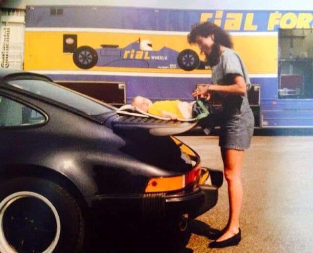 Have you ever changed a diaper on a Porsche? #HappyMothersDay