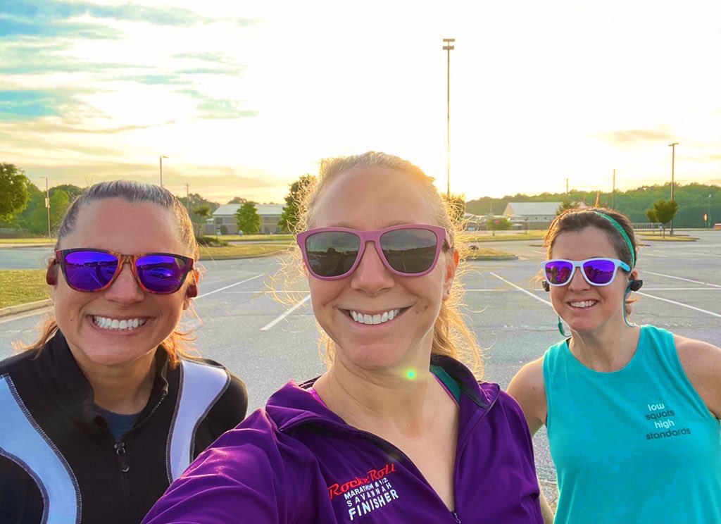 shellmcarr's tweet photo. @goodr #getitdone @fiacherokee @shellmcarr - 5+ miles to start the day. goodr glasses help us get it done!! Perfect way to start a Mother’s Day!! #runbuddiesrock https://t.co/HWEkI36Nkt