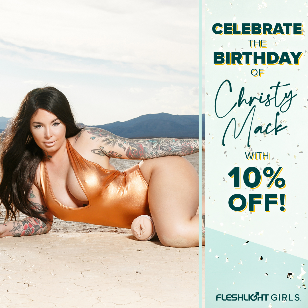 Help us wish @ChristyMack the happiest of birthdays! 🥳 Celebrate her birthday ALL MONTH with 10% off