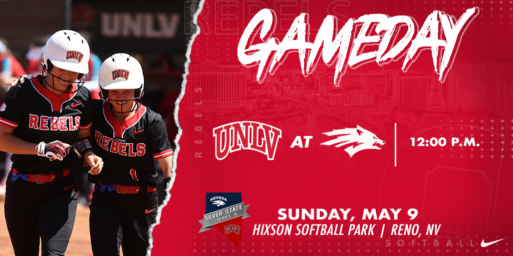 UNLVSoftball's tweet photo. GAMEDAY 🥎 Let's finish off the regular season with a W‼️

📍Hixson Softball Park
⏰ 12 p.m. 
🆚 UNR
📺 https://t.co/5k7LT1VpzG
📊 https://t.co/AfGGw6jyDD https://t.co/zmIfsOHMbr