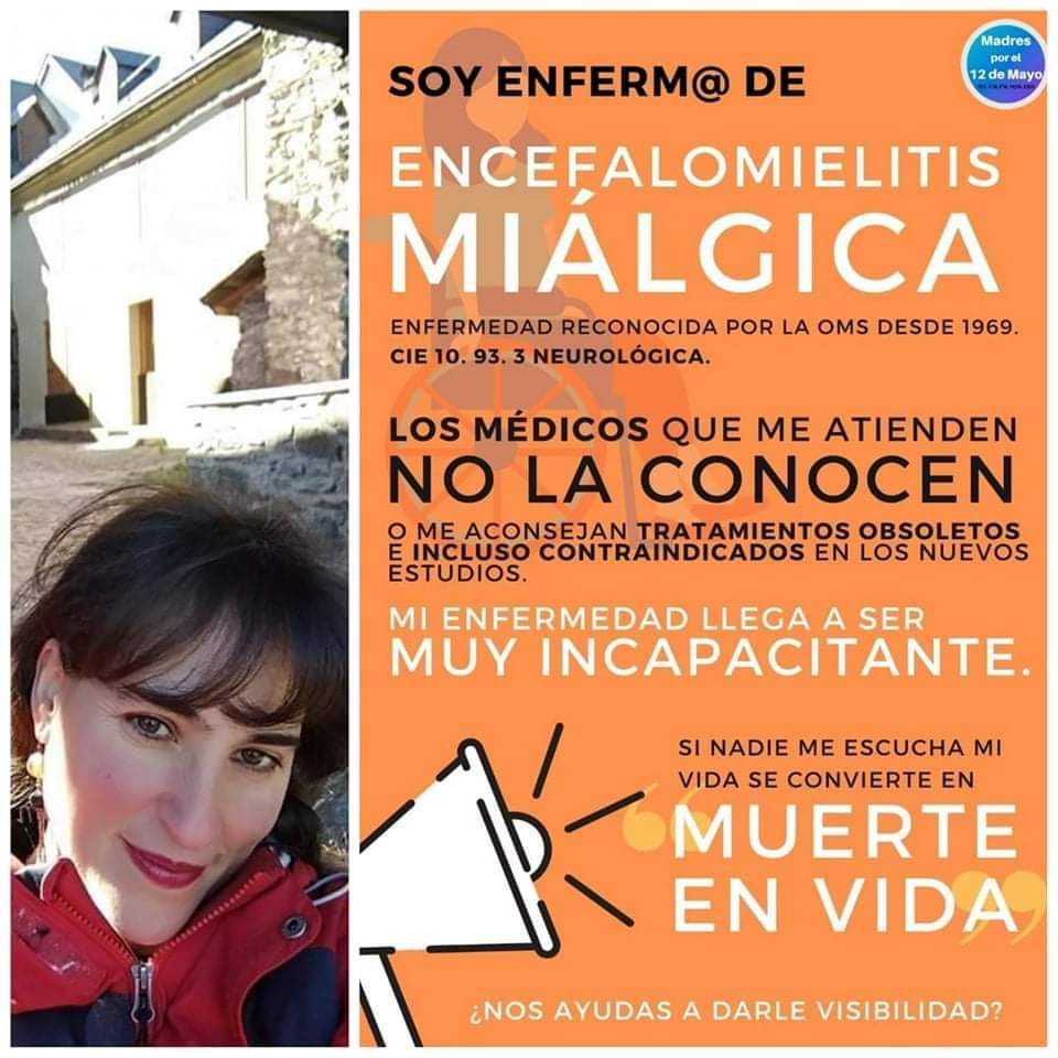 Madres12Mayo's tweet photo. #QuererNOesPoder
#EncefalomielitisMiálgica
@12_meses @mcmotos7 @ElenaSegu1 @LurdesME_ @mjesusra @SFCencuentro @CastiPanizo @pjbabel @llfdez @SInformada @Silviandwhat @Encarna1m @bocangelus @Enmiopinion20 @aboutmecfs
@CONFESQ1 https://t.co/C0RaOaThjH https://t.co/89e8qgM6jl