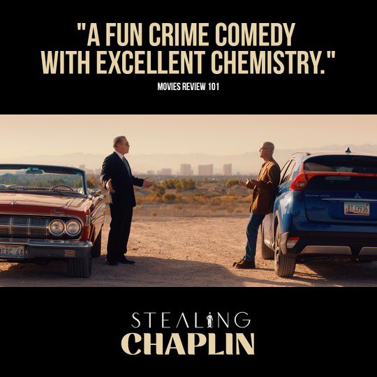 StealingChaplin's tweet photo. It’s the dark comedy caper critics are loving! A pair of inept con men get more than they bargained for when they steal the body of Charlie Chaplin in order to ransom it. 

https://t.co/iZ3dq9oeRF https://t.co/6ExKs0sedV