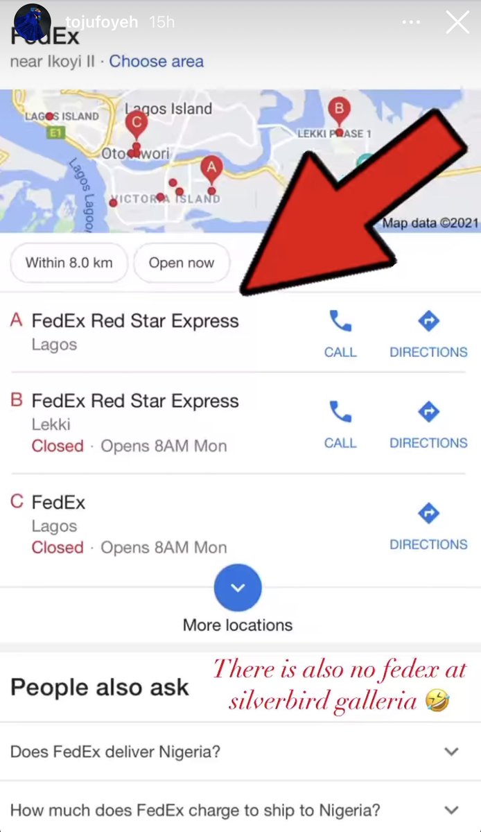 Scammers in Lagos & Abuja are using  @DHLAfrica &  @FedEx listed  @googlefornaija office address, to deceive people into paying money for their goods in an  @OPay_NG account.  @TojuFoyeh was recently a victim, & I’ll be sharing it here from her IG story for awareness. Pls RTA thread