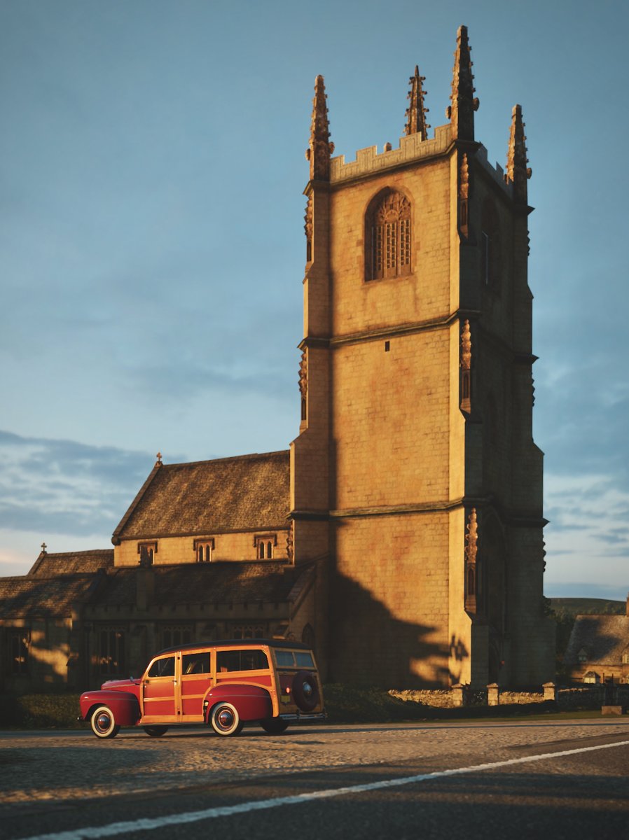 AlexRace45's tweet photo. For weekly photo challenge. You can see the Broadway Church in the third one as well🙃

#HouseOfRod
——————
#ForzaHorizon4 #FH4 #ForzaShare #VGPUnite #TheCapturedCollective #GhostArts #ArtisticofSociety @GamerGram_GG https://t.co/VMlg33azTg