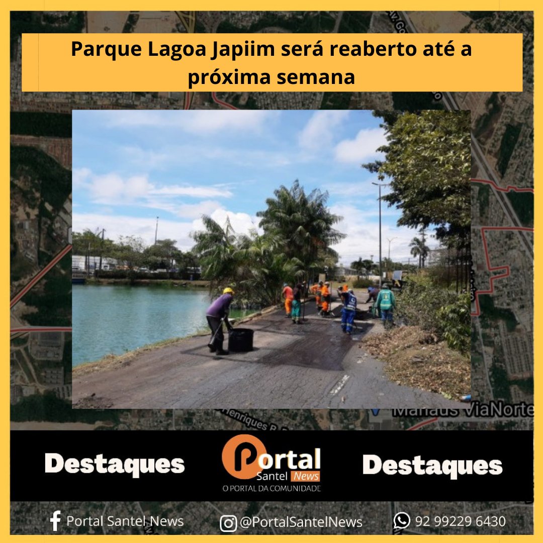 NewsSantel's tweet image. #MEIOAMBIENTE | Parque Lagoa Japiim será reaberto até a próxima semana

Leia mais detalhes no Portal Santel News:
portalsantelnews.com.br/parque-lagoa-j…

#portalsantelnews #Japiim #reabertura #ParqueLagoa