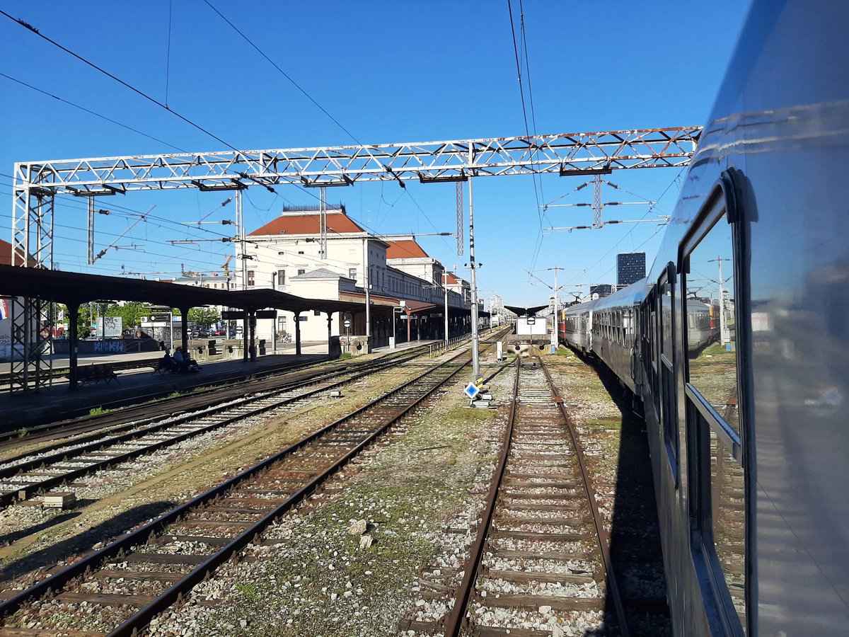 Zagreb Glavni Kolodvor is located on perhaps the finest station square in the world, Trg Kralja Tomislava (King Tomislav Square). What a fine view upon leaving the station building! I always had a soft spot for this city.