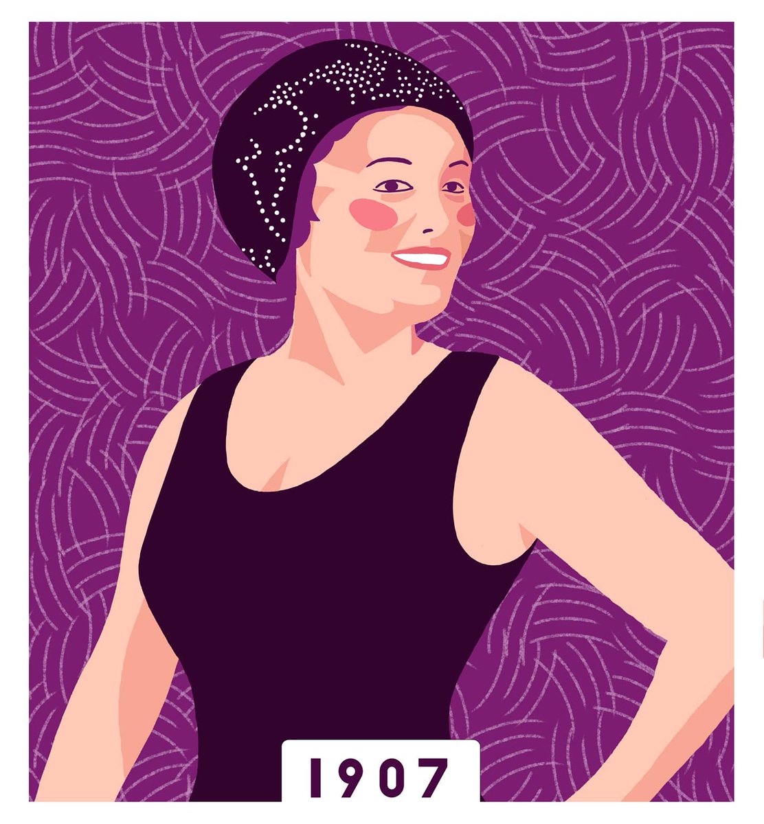 WeCanPlay3's tweet photo. Annette Kellerman, Australian swimmer and actor, appears in a controversial one-piece swimming suit which will become the modern swimsuit for women. 🏊♀️🏊♀️🏊♀️
#wecanplay #launching #launchinggames #launchingonkickstarter #gameboarding #gameboard #gameboargeek #gamecommunity https://t.co/LUwY0SCF5b
