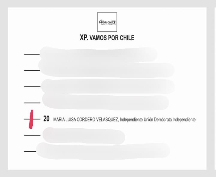 DraMLCordero's tweet photo. #Distrito12 #XP20 MARIA LUISA CORDERO VELASQUEZ Buenos días amigos y especialmente a los votantes del distrito 12. Acá les dejo mi número y letras en la papeleta de votación. XP20. Aparece mi nombre completo, sin anteponer Doctora. Aparecerá: "XP20 María Luisa Cordero VELÁSQUEZ" https://t.co/KzYEh9Dva3