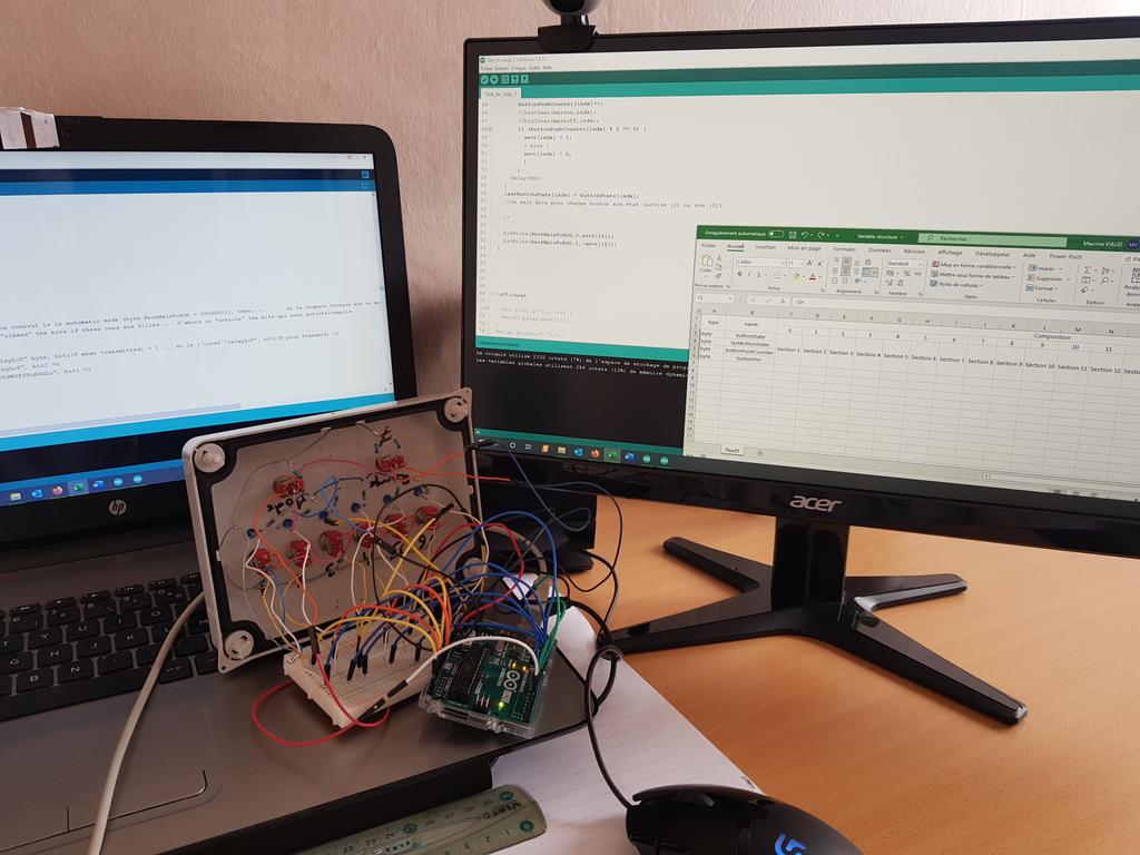 Développement et refonte du code pour la coupure tronçon #Opensource avec #AgOpenGPS V5.
Developing and optimizing the code of the section control that I developed based on #AOG .
#availablesoon