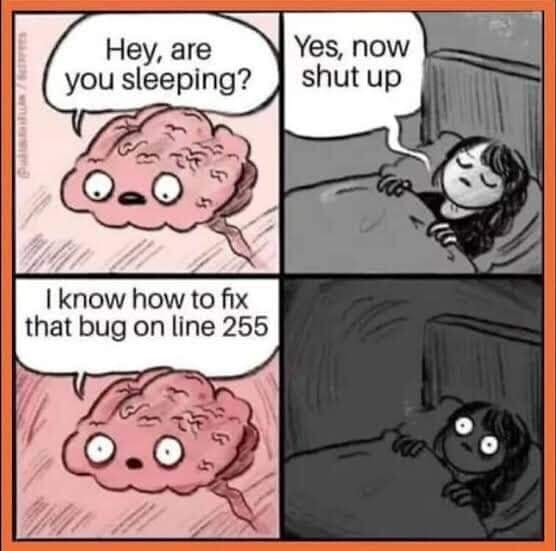 ByteThisCoding's tweet image. This has actually happened to me multiple times...
#softwarebugs #badprogramming #debugging #debuggingmemes #coding #programming #codingmemes #programmingmemes #programmingjokes #programmer #compsci #bytethis #computer #computermemes #humor #memes #funny