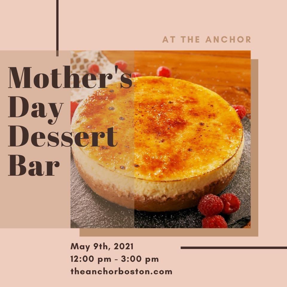 AnthemEvents's tweet image. For all the Mother’s in our community today at The Anchor Boston you’ll have a special Dessert Bar!

Come by and enjoy the sweetness from 12:00 pm to 3:00 pm. 

#theanthemgroup #theanchorboston