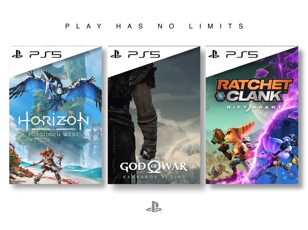 TCMF2's tweet photo. Play Has No Limits | PS5 https://t.co/IOEFqecKEE