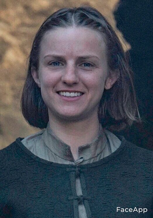 thread of game of thrones characters smiling using faceapp