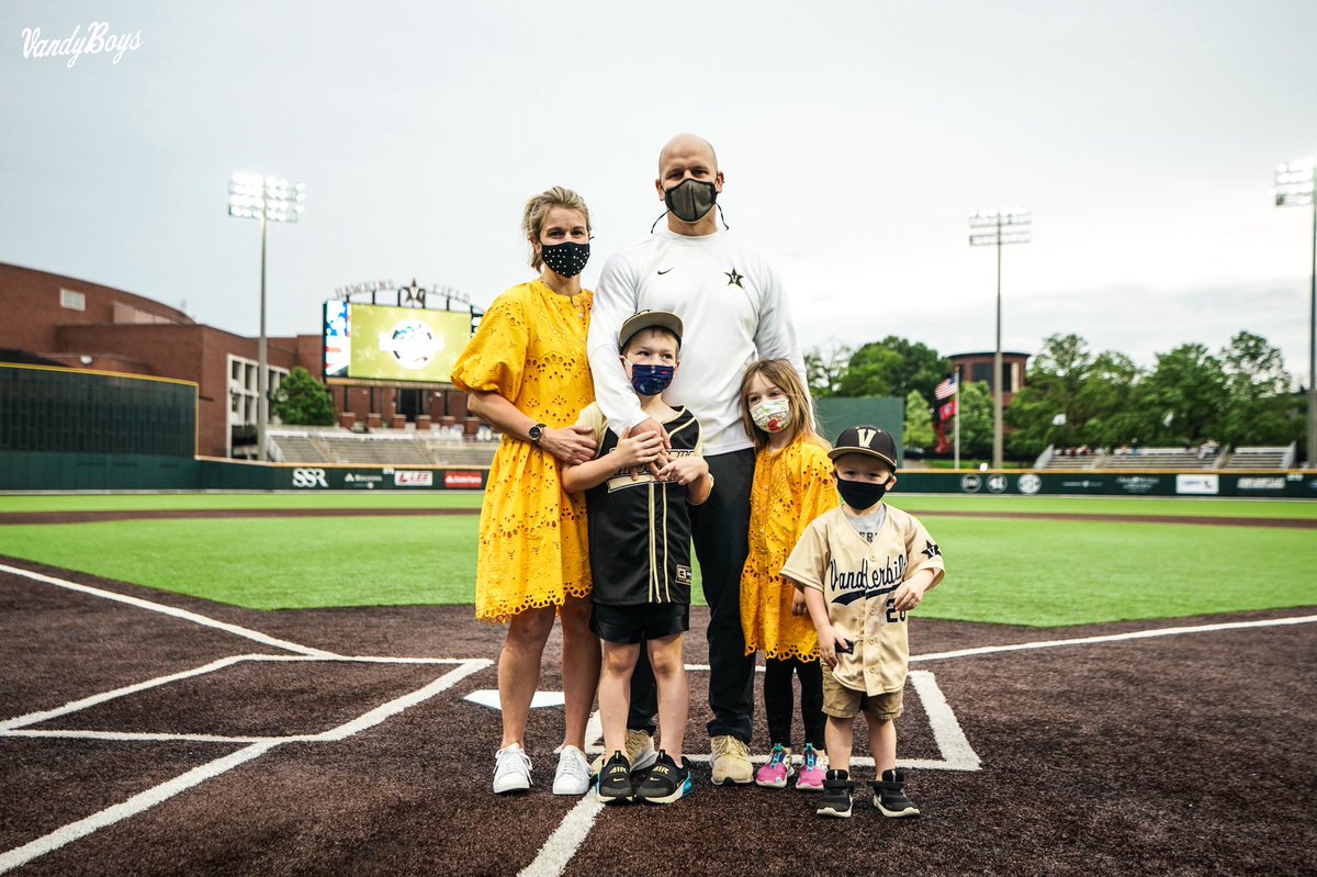 Coach_Lea's tweet photo. Happy Mother’s Day from the Lea Family! Thanks to the @VandyBoys for such a fun pregame experience for our crew. Grateful for my wife, Allison, and my mom, Pam. Two leaders who make an impact every day. https://t.co/sUvU8Zar9T