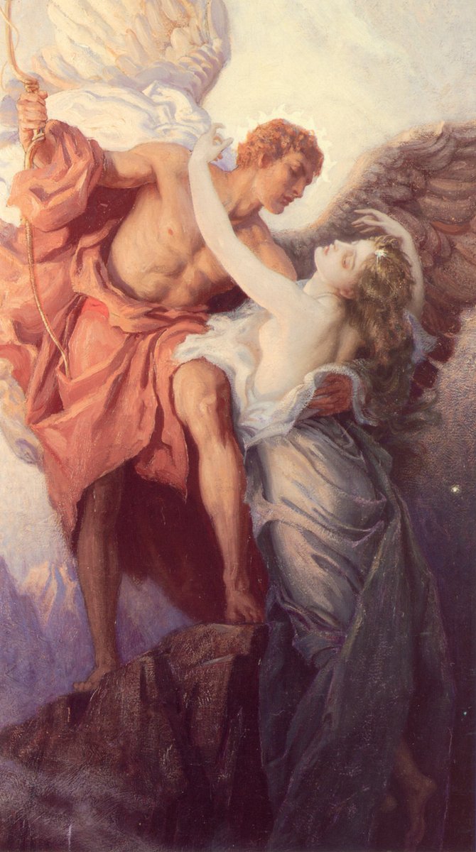 solisolsoli's tweet photo. Day and the Dawnstar, 1906, by Herbert James Draper https://t.co/pj83jYdm1I