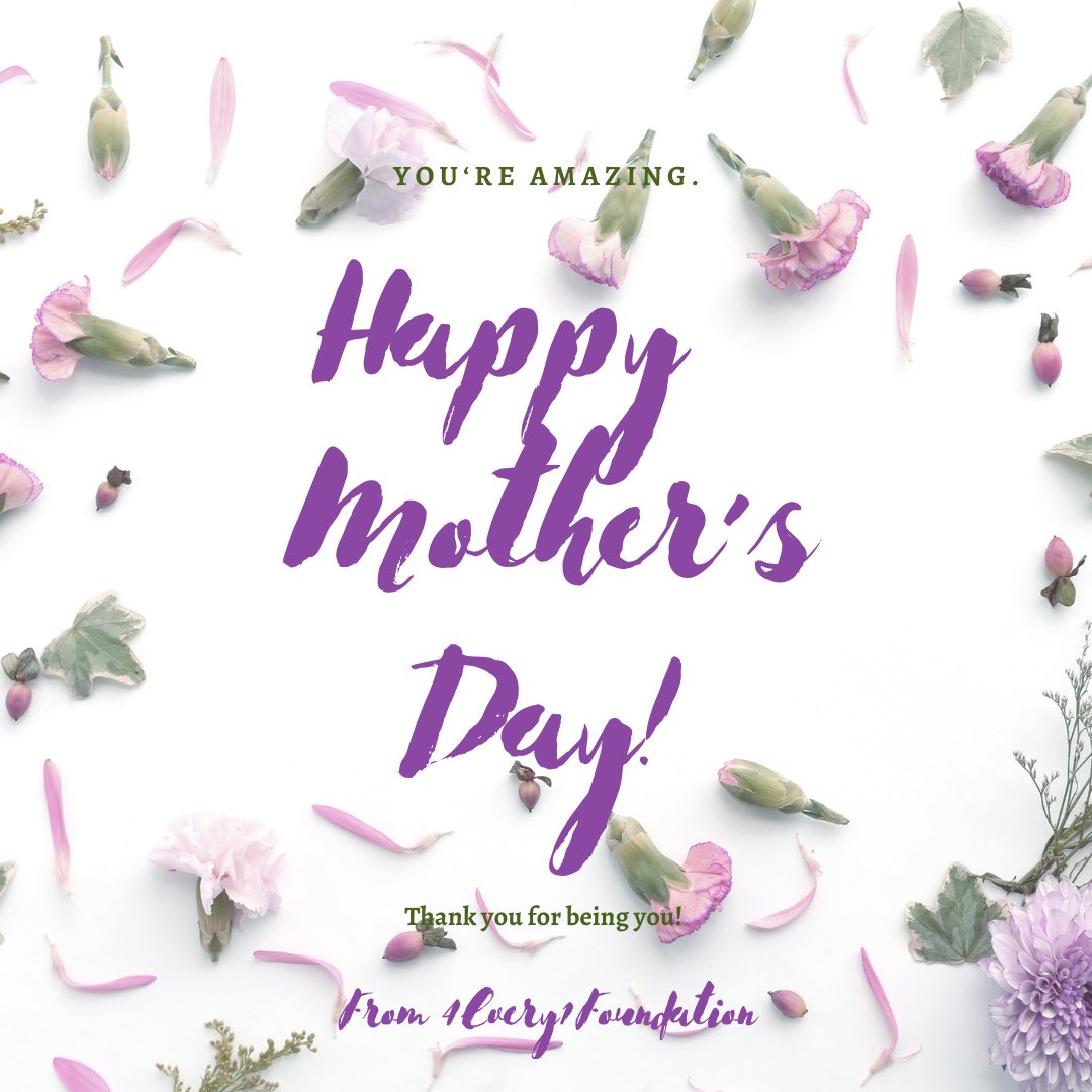 To all the amazing mothers, today is YOUR day. Thank you for all you do!!! #sportsphilanthropy #nfl #ravens #anthonylevinesr #4every1