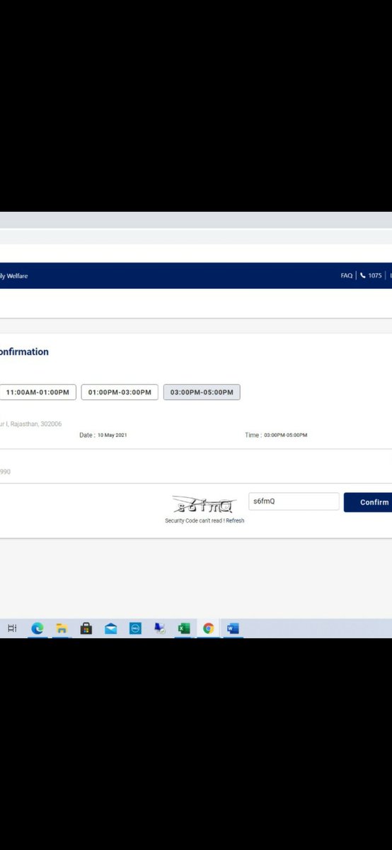 SKjain97468760's tweet image. @drharshvardhan
The cowin app is not working.We&apos;ve been tryin since a few days &amp;amp; it says incorrect security code when its correct.Tried more than 10x today for 18+ but same issue evrytme til centers become full
#cowinregistration #LargestVaccineDrive #commonmanproblems