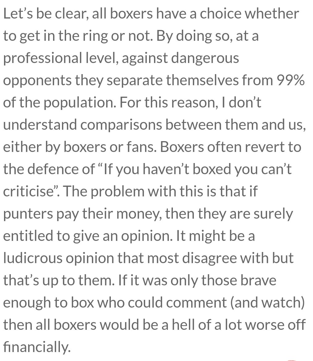BritBoxingBlog's tweet photo. This is one of my favourite ever articles (that I've written) ๐
To Quit or Not To Quit?
Was originally done post #BrookSpence but remains as topical as ever ๐ฅ
https://t.co/ad3QEWwe6z https://t.co/WeleT1BdSL