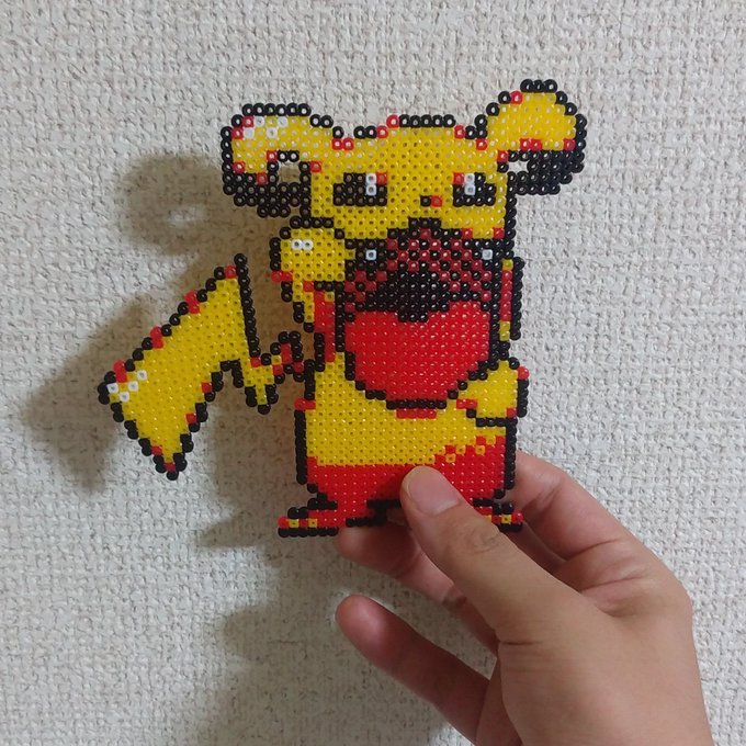 ピクセルピコ アイロンビーズショップさん がハッシュタグ ピカチュウ をつけたツイート一覧 1 Whotwi グラフィカルtwitter分析